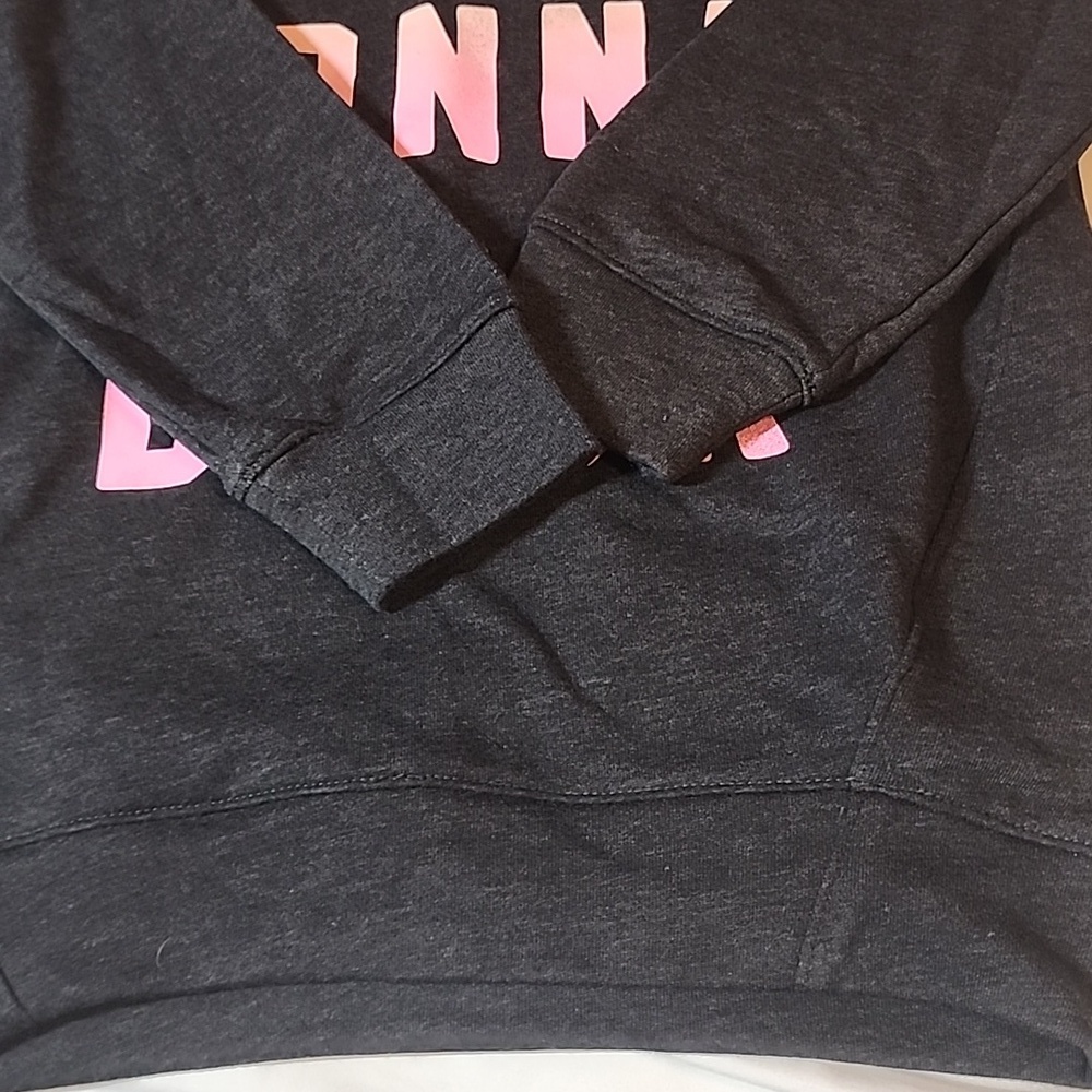 OLD NAVY WE'RE GONNA BE OK OVERSIZED HOODIE SZ 8 - Picture 5 of 6